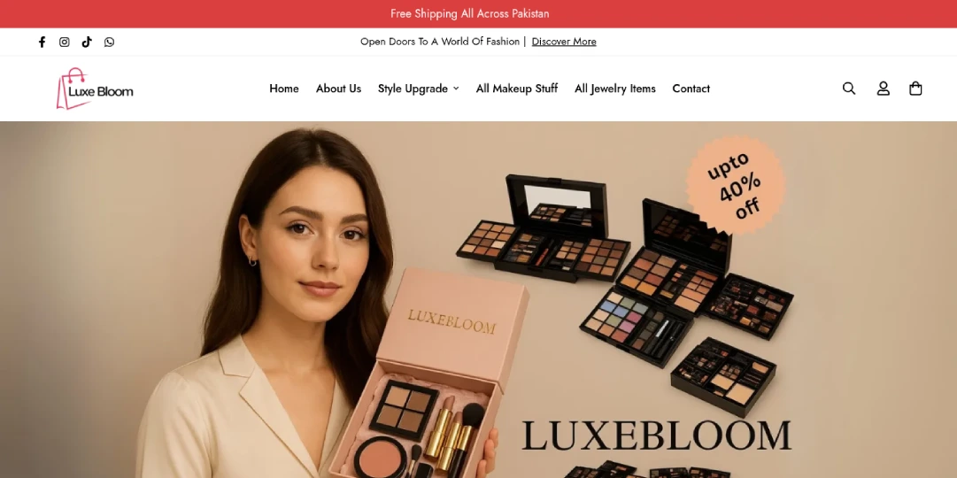 Blendz Marketing website design for non-profit organization