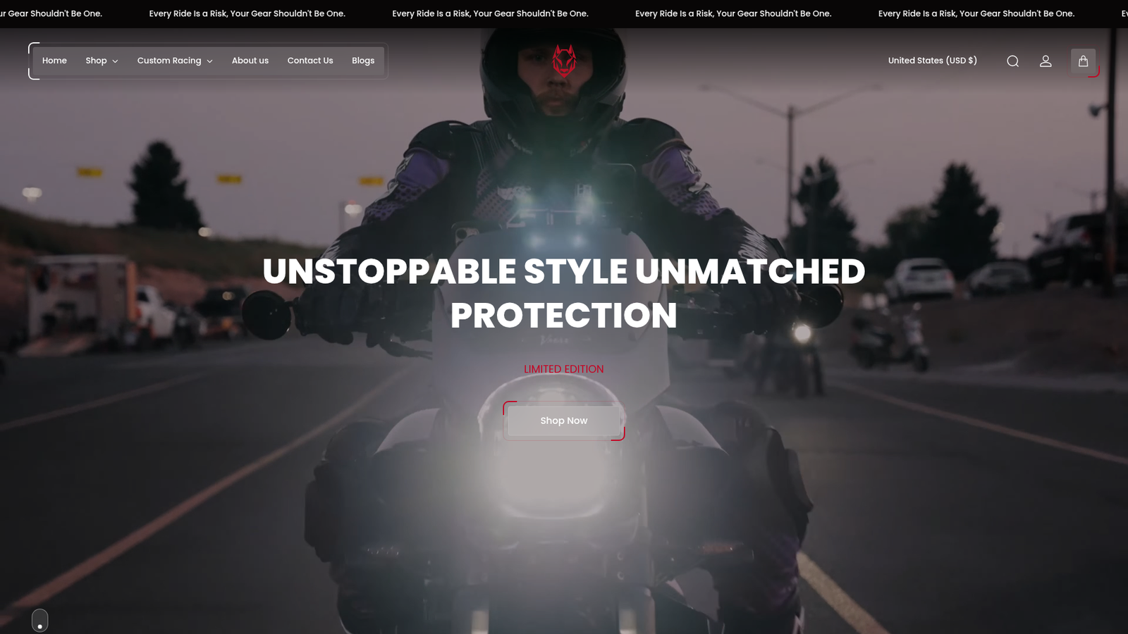 AlphaWing desktop website screenshot